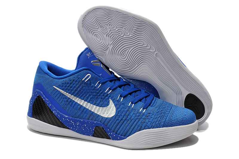 Nike Kobe 9 Elite Low Custom Blue White